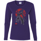 T-Shirts Purple / S Fox Greed Women's Long Sleeve T-Shirt