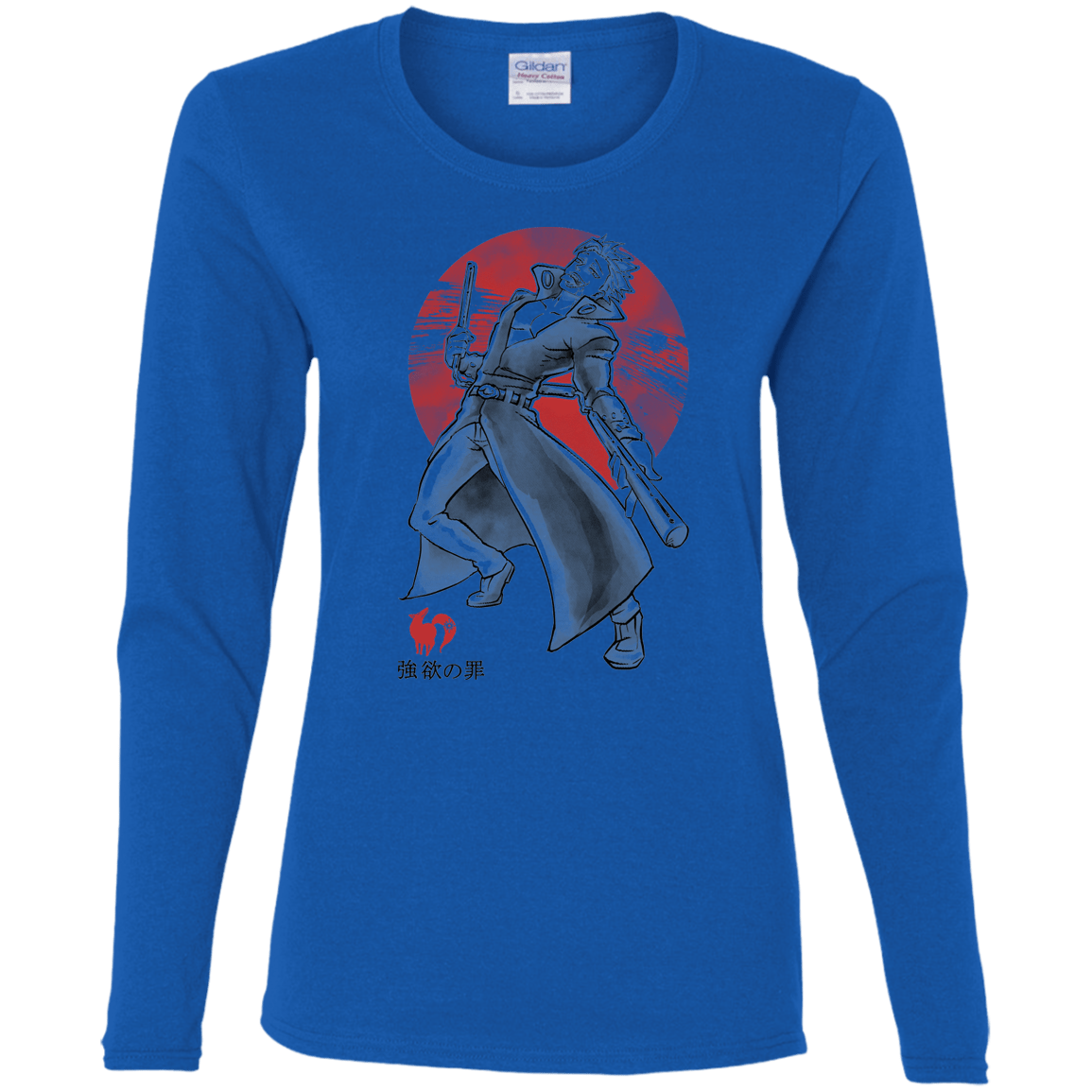T-Shirts Royal / S Fox Greed Women's Long Sleeve T-Shirt