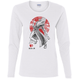T-Shirts White / S Fox Greed Women's Long Sleeve T-Shirt