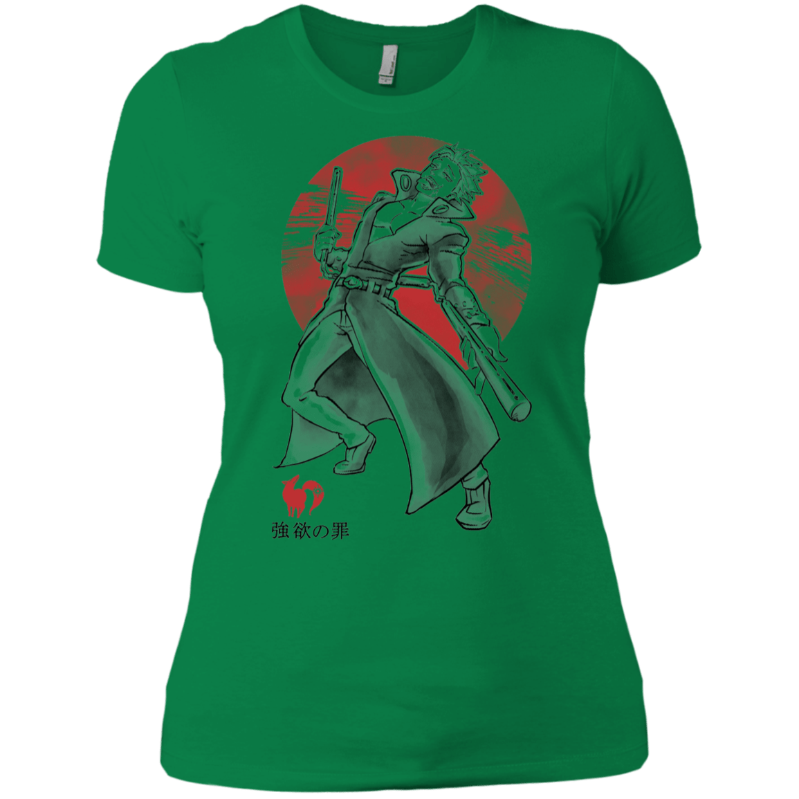 T-Shirts Kelly Green / X-Small Fox Greed Women's Premium T-Shirt