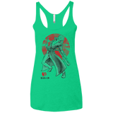 T-Shirts Envy / X-Small Fox Greed Women's Triblend Racerback Tank
