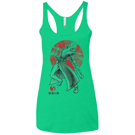 T-Shirts Envy / X-Small Fox Greed Women's Triblend Racerback Tank
