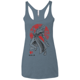 T-Shirts Indigo / X-Small Fox Greed Women's Triblend Racerback Tank