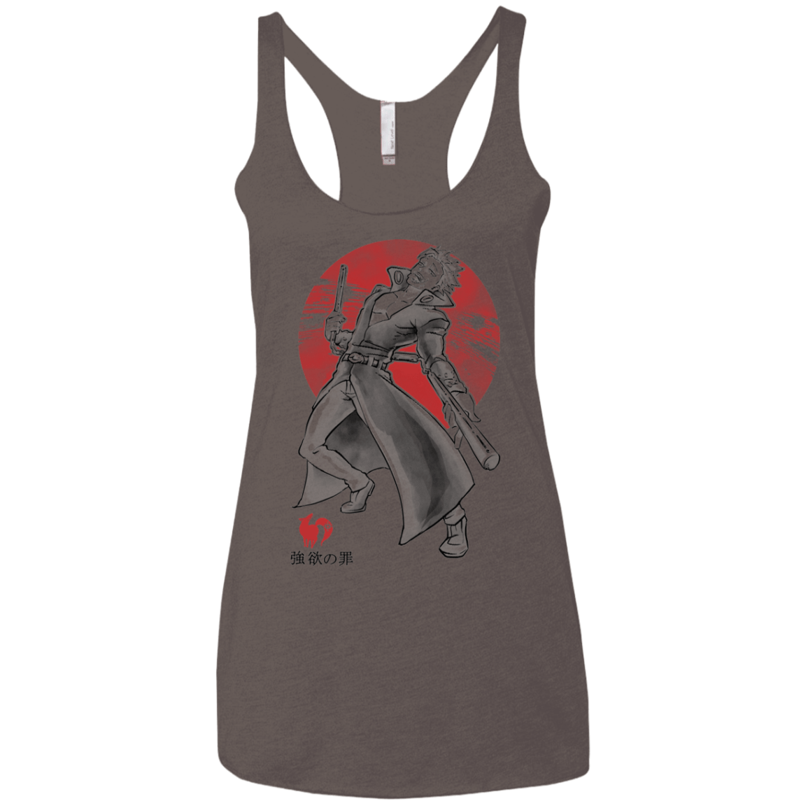 T-Shirts Macchiato / X-Small Fox Greed Women's Triblend Racerback Tank