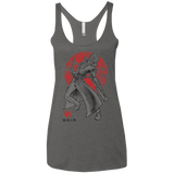 T-Shirts Premium Heather / X-Small Fox Greed Women's Triblend Racerback Tank