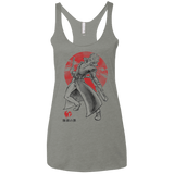 T-Shirts Venetian Grey / X-Small Fox Greed Women's Triblend Racerback Tank