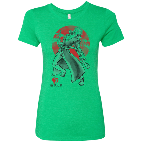 T-Shirts Envy / S Fox Greed Women's Triblend T-Shirt