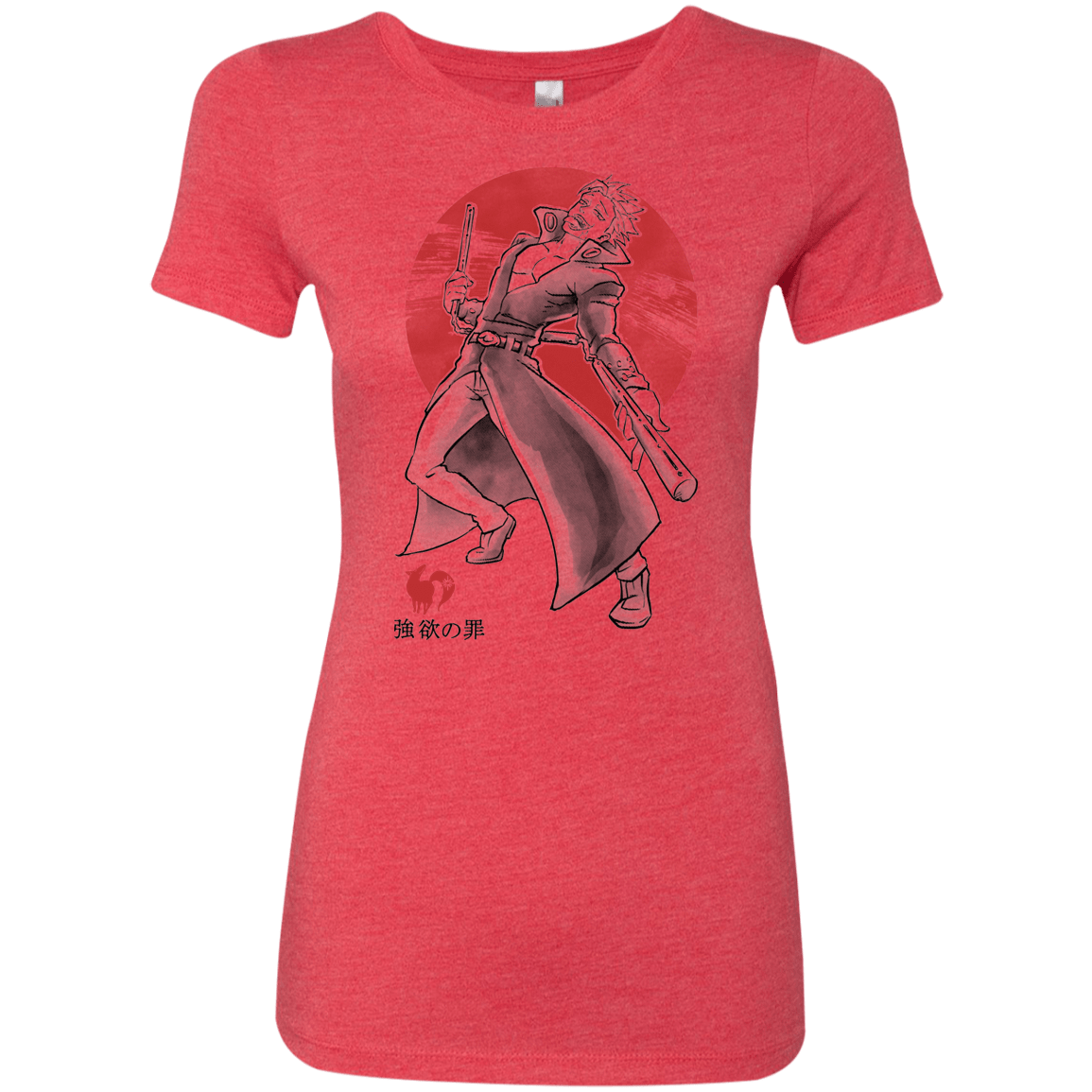 T-Shirts Vintage Red / S Fox Greed Women's Triblend T-Shirt