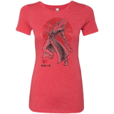 T-Shirts Vintage Red / S Fox Greed Women's Triblend T-Shirt