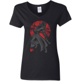 T-Shirts Black / S Fox Greed Women's V-Neck T-Shirt