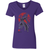 T-Shirts Purple / S Fox Greed Women's V-Neck T-Shirt