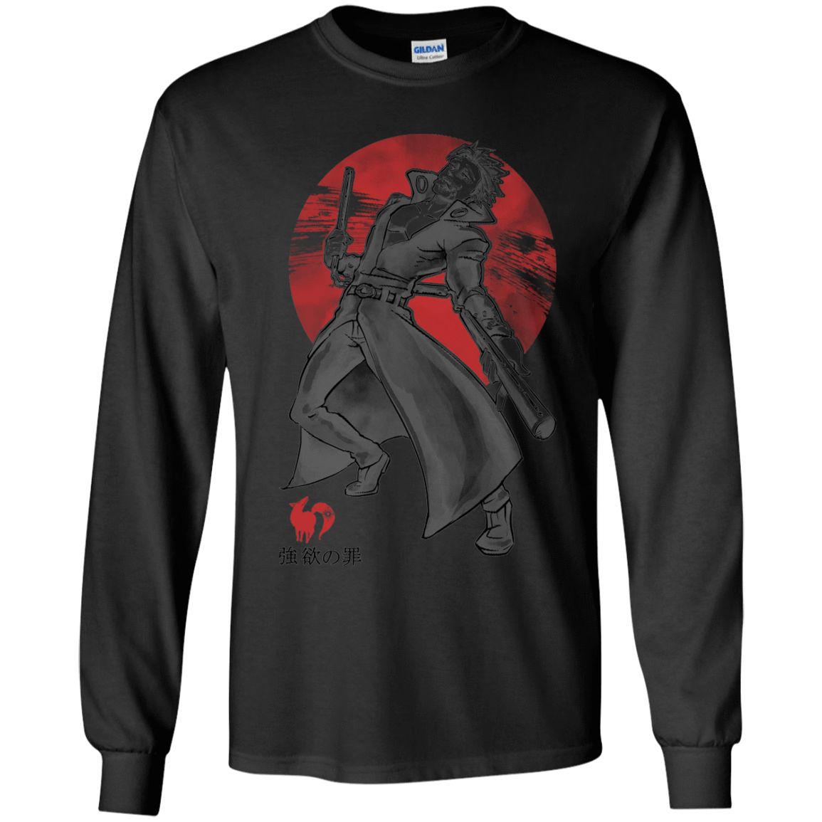 T-Shirts Black / YS Fox Greed Youth Long Sleeve T-Shirt