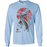 T-Shirts Light Blue / YS Fox Greed Youth Long Sleeve T-Shirt