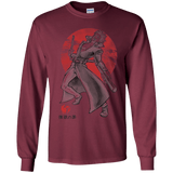 T-Shirts Maroon / YS Fox Greed Youth Long Sleeve T-Shirt