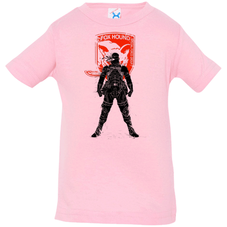 T-Shirts Pink / 6 Months Fox Hound (1) Infant Premium T-Shirt