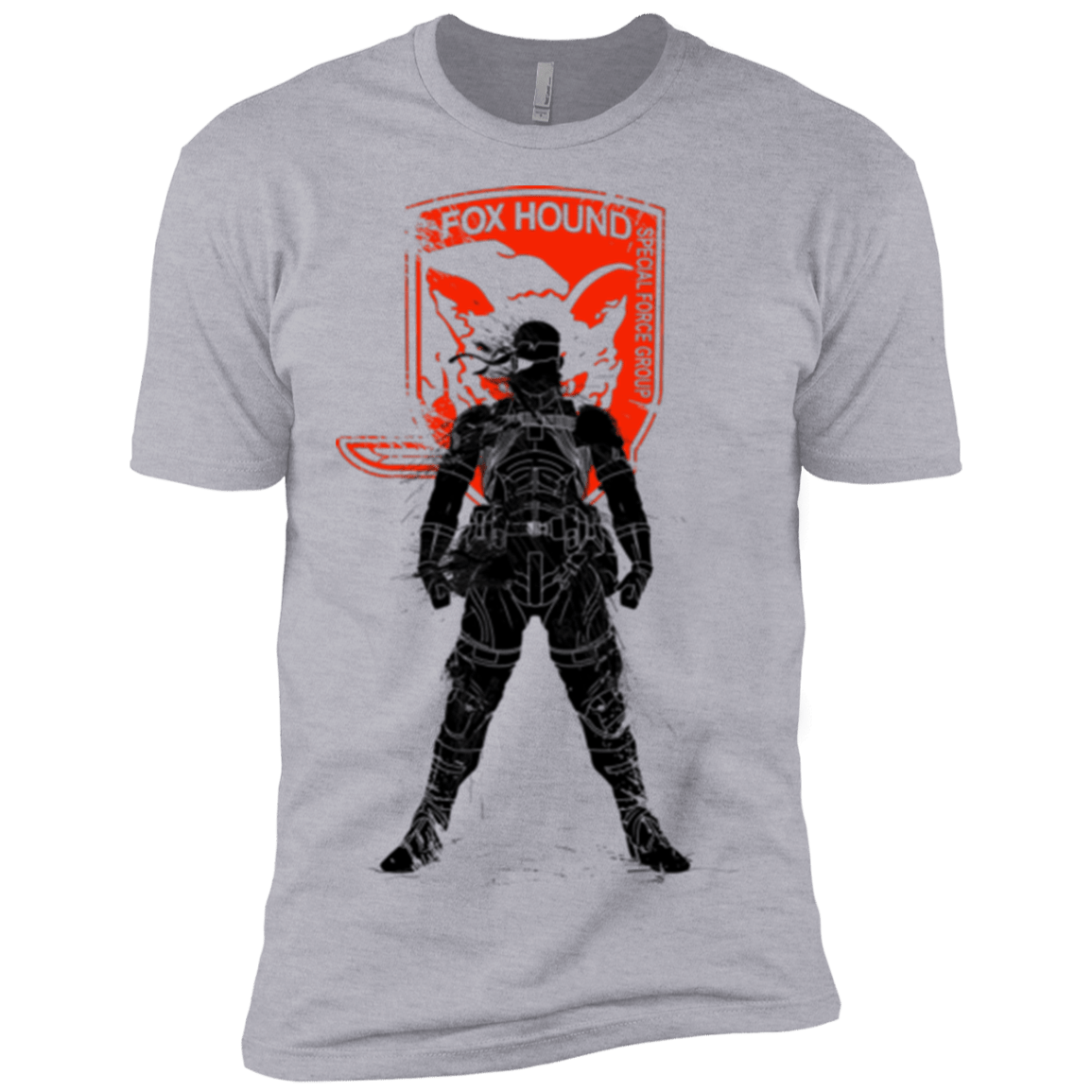T-Shirts Heather Grey / X-Small Fox Hound (1) Men's Premium T-Shirt