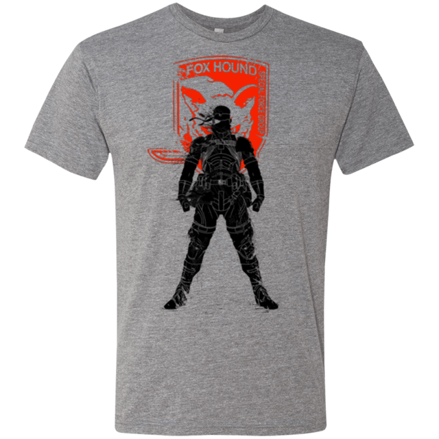 T-Shirts Premium Heather / Small Fox Hound (1) Men's Triblend T-Shirt