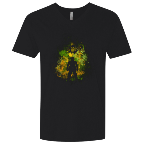 T-Shirts Black / X-Small Fox Hound Art Men's Premium V-Neck