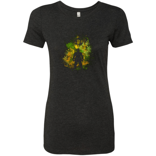 T-Shirts Vintage Black / Small Fox Hound Art Women's Triblend T-Shirt