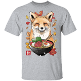 T-Shirts Sport Grey / S Fox, Leaves and Ramen T-Shirt