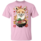 T-Shirts Light Pink / YXS Fox, Leaves and Ramen Youth T-Shirt