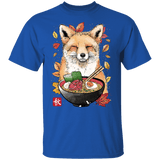 T-Shirts Royal / YXS Fox, Leaves and Ramen Youth T-Shirt