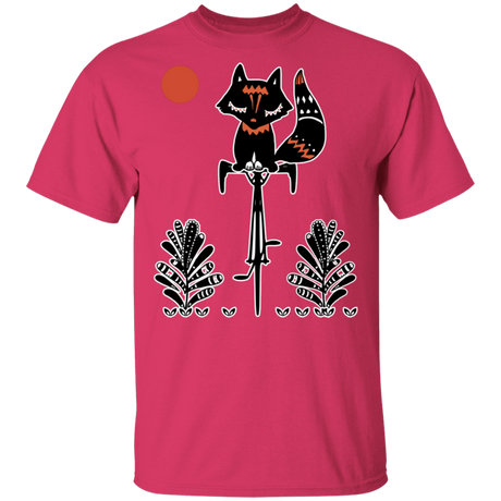 T-Shirts Heliconia / S Fox On A Bike T-Shirt