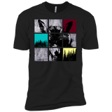 T-Shirts Black / YXS Fox Pane Boys Premium T-Shirt