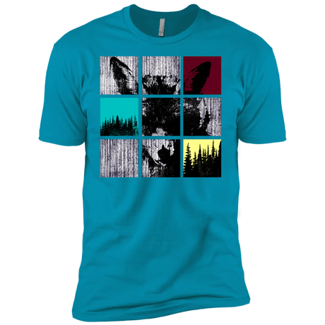 T-Shirts Turquoise / YXS Fox Pane Boys Premium T-Shirt