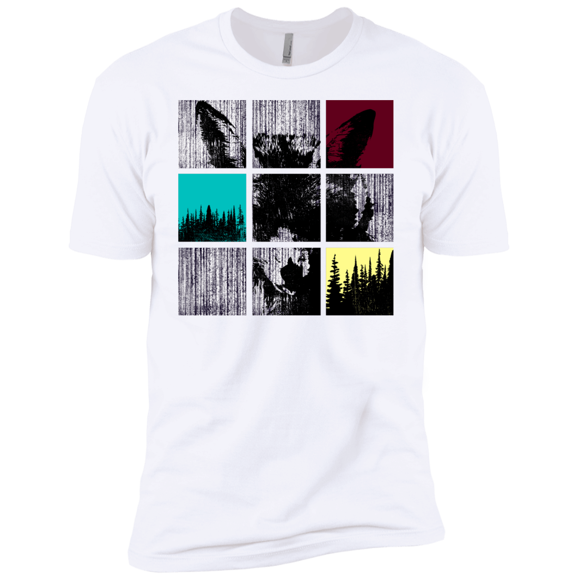 T-Shirts White / YXS Fox Pane Boys Premium T-Shirt