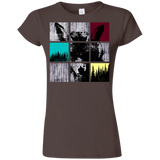 T-Shirts Dark Chocolate / S Fox Pane Junior Slimmer-Fit T-Shirt