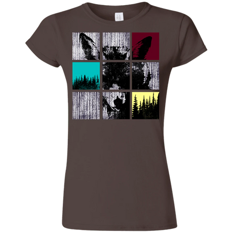 T-Shirts Dark Chocolate / S Fox Pane Junior Slimmer-Fit T-Shirt