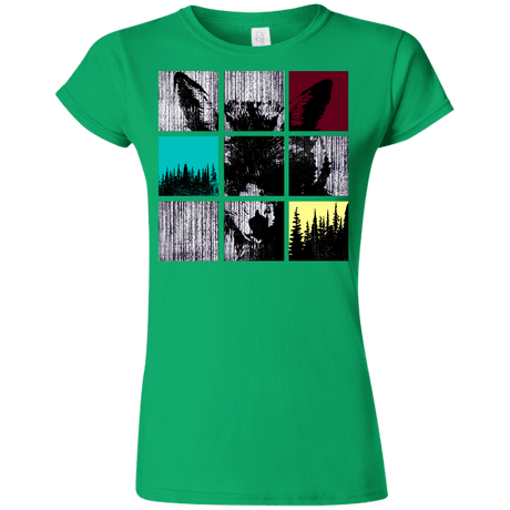 T-Shirts Irish Green / S Fox Pane Junior Slimmer-Fit T-Shirt