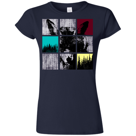 T-Shirts Navy / S Fox Pane Junior Slimmer-Fit T-Shirt