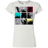 T-Shirts White / S Fox Pane Junior Slimmer-Fit T-Shirt