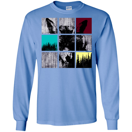 T-Shirts Carolina Blue / S Fox Pane Men's Long Sleeve T-Shirt