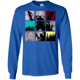 T-Shirts Royal / S Fox Pane Men's Long Sleeve T-Shirt