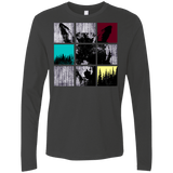 T-Shirts Heavy Metal / S Fox Pane Men's Premium Long Sleeve