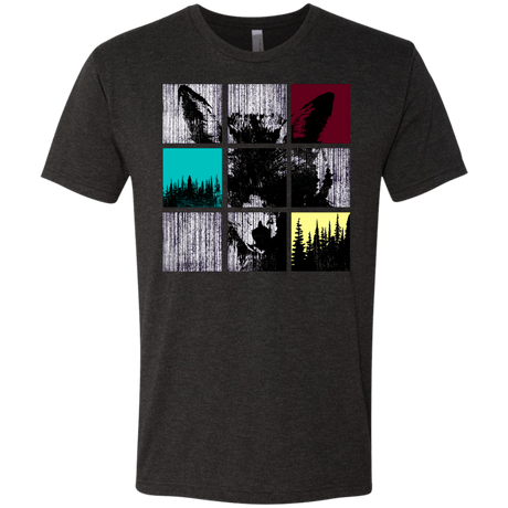T-Shirts Vintage Black / S Fox Pane Men's Triblend T-Shirt