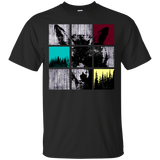 T-Shirts Black / S Fox Pane T-Shirt