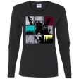 T-Shirts Black / S Fox Pane Women's Long Sleeve T-Shirt