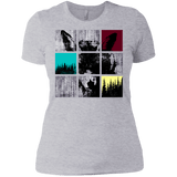 T-Shirts Heather Grey / X-Small Fox Pane Women's Premium T-Shirt