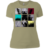 T-Shirts Light Olive / X-Small Fox Pane Women's Premium T-Shirt