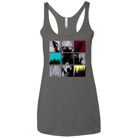 T-Shirts Premium Heather / X-Small Fox Pane Women's Triblend Racerback Tank