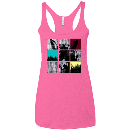 T-Shirts Vintage Pink / X-Small Fox Pane Women's Triblend Racerback Tank