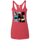 T-Shirts Vintage Red / X-Small Fox Pane Women's Triblend Racerback Tank