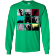 T-Shirts Irish Green / YS Fox Pane Youth Long Sleeve T-Shirt