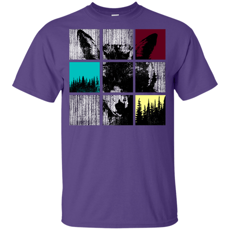 T-Shirts Purple / YXS Fox Pane Youth T-Shirt