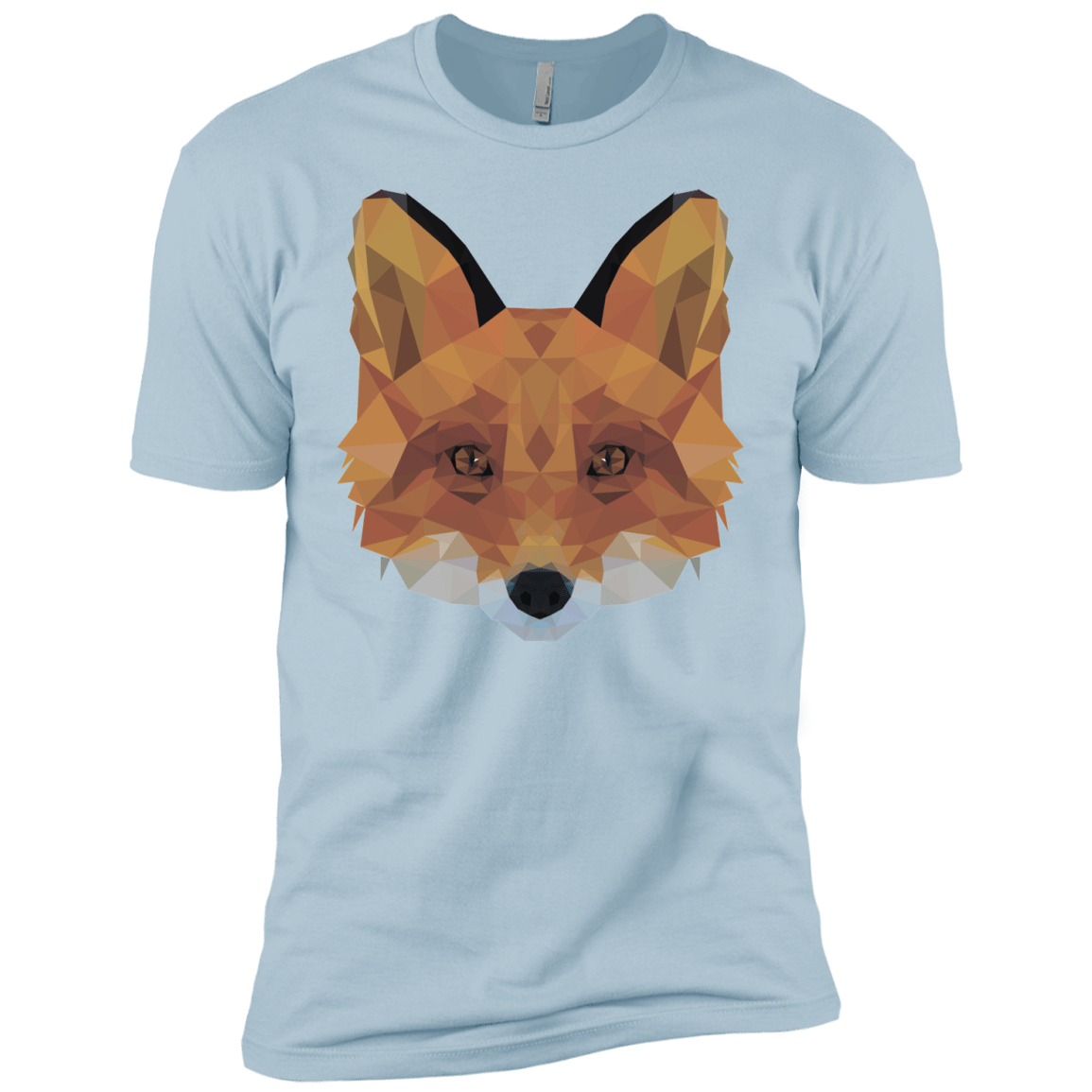 T-Shirts Light Blue / YXS Fox Portrait Boys Premium T-Shirt