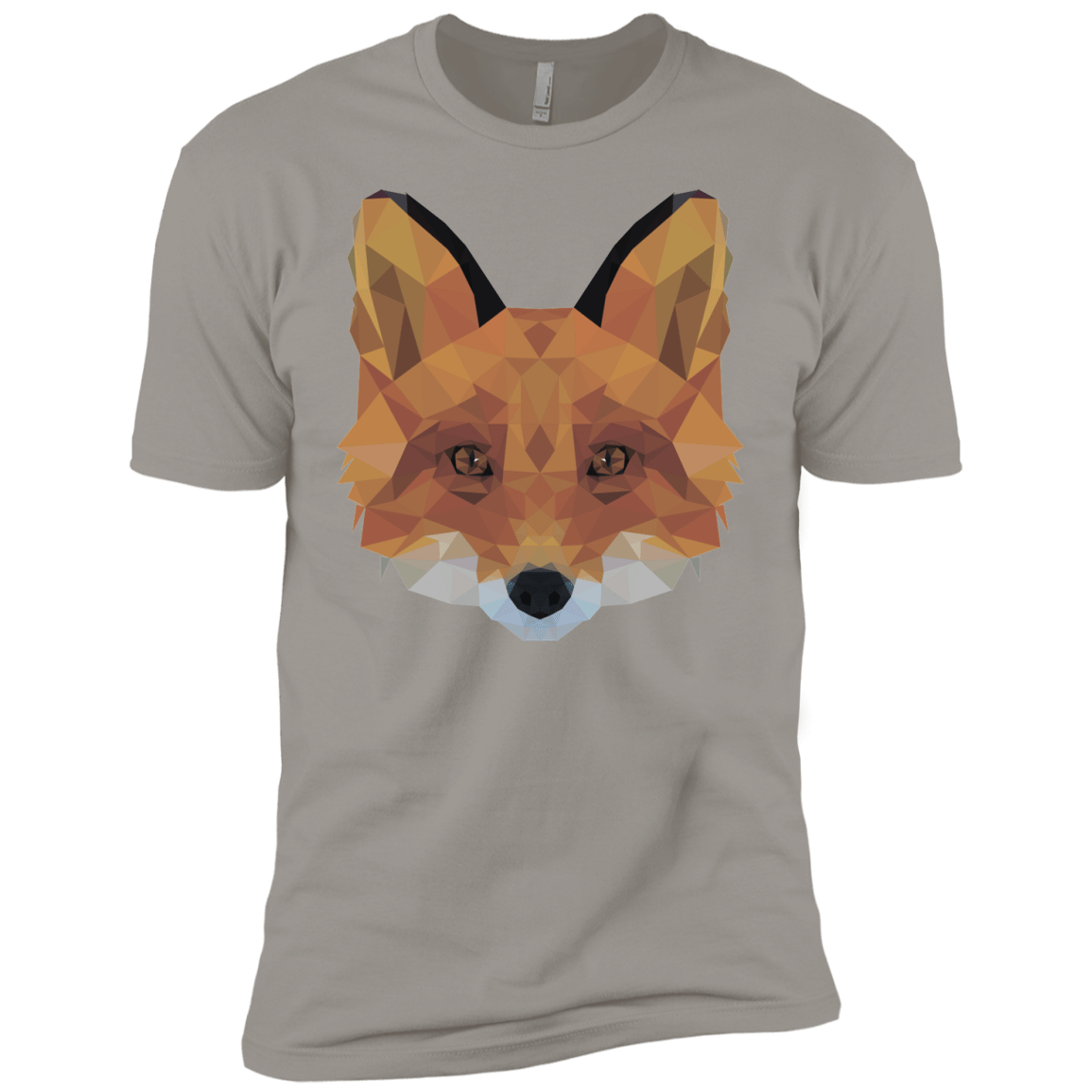 T-Shirts Light Grey / YXS Fox Portrait Boys Premium T-Shirt